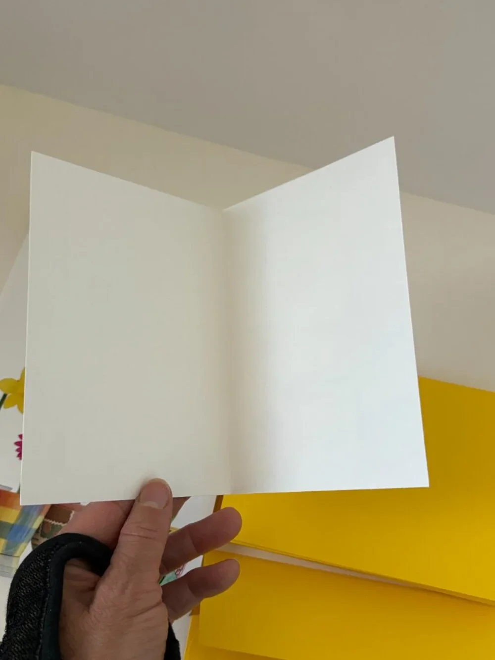 Bloom Where You Are Planted Note Card Cafe w/ Yellow Envelope 29 Lot Blank